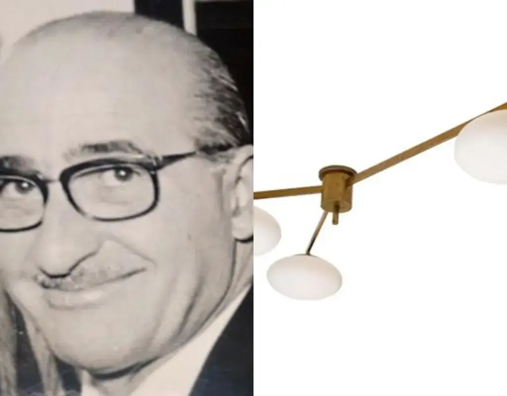 Cover foto voor Arredoluce Hanglamp door Angelo Lelli