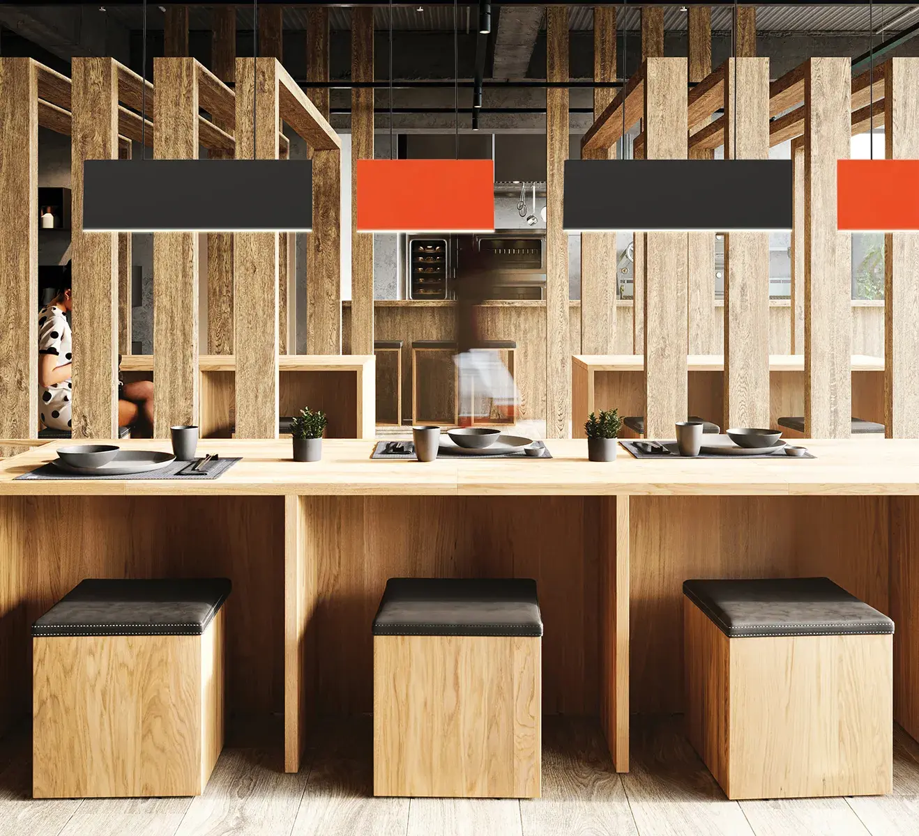 Cover foto voor Levende winters: Oranje in interieurontwerp en verlichting