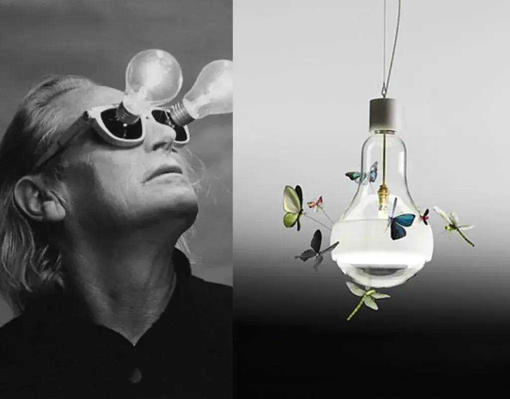 Cover foto voor Een Ode aan Eenvoud: Ingo Maurer's Iconische Bulb Lamp