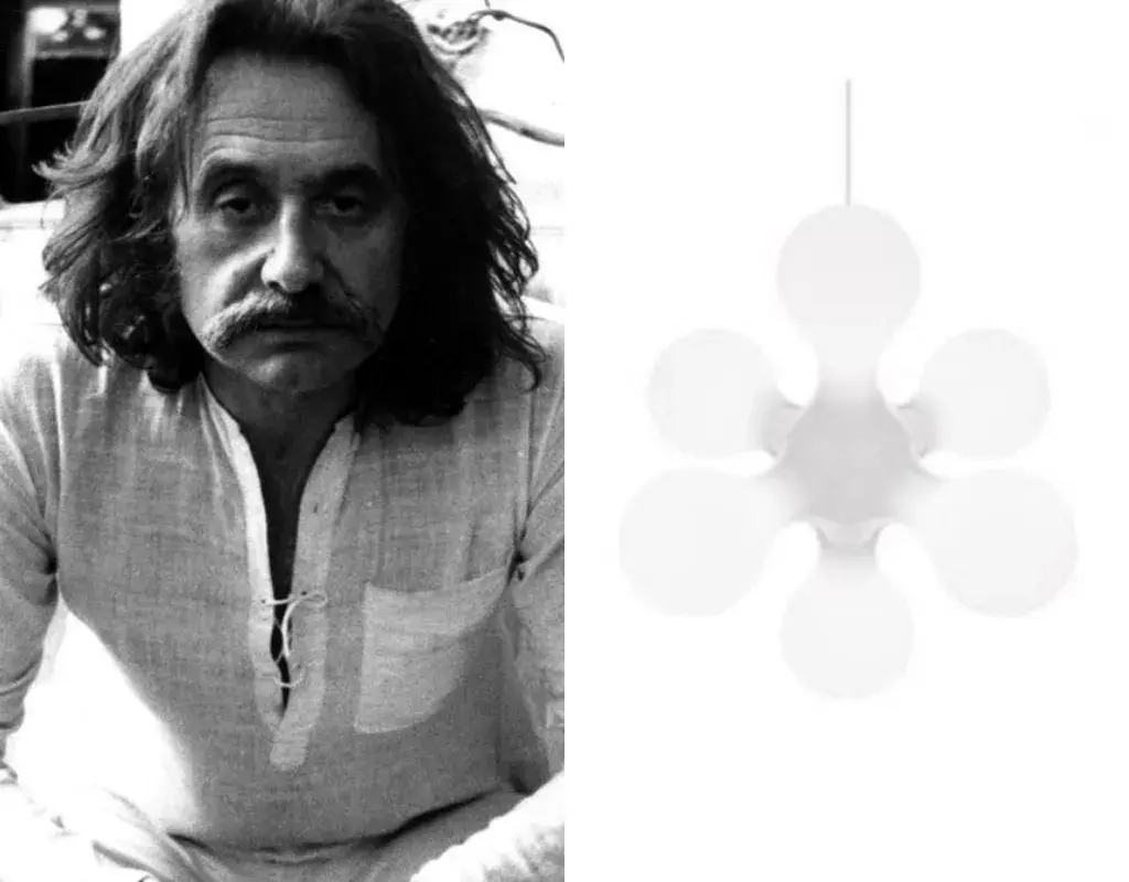 Cover foto voor Atomium Lamp door Ettore Sottsass