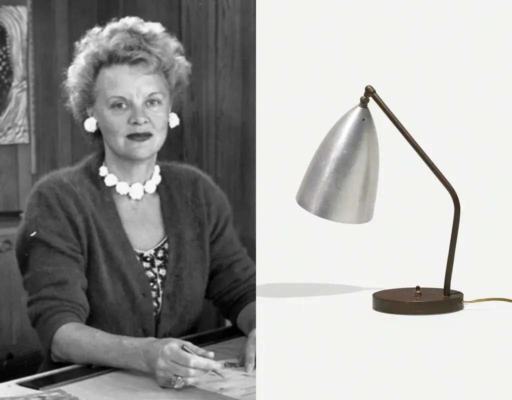 Cover foto voor Grasshopper Tafellamp door Greta Magnusson-Grossman