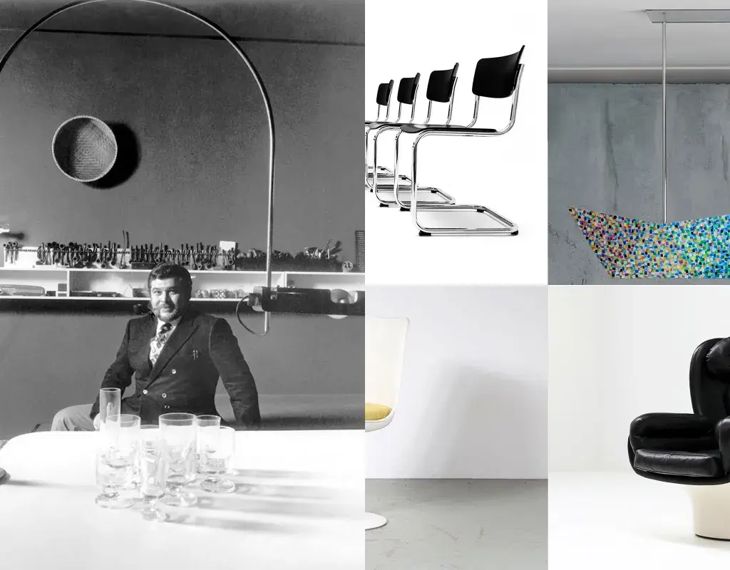 Cover foto voor Pivoting Room Divider van Joe Colombo