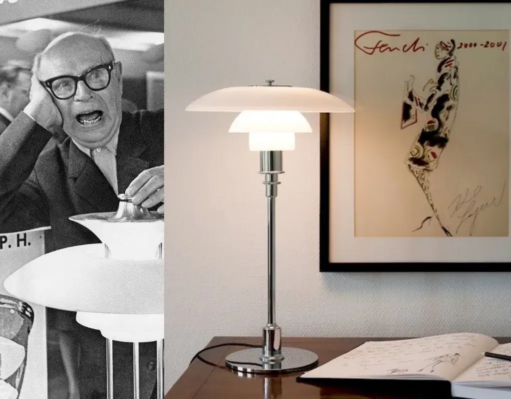 Cover foto voor Poul Henningsen en de Iconische PH 3/2 Lamp
