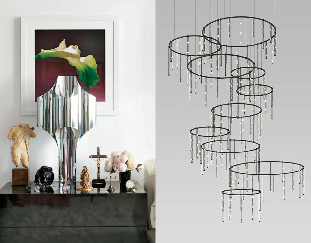 Cover foto voor Matrix Chandelier door Robert Sonneman