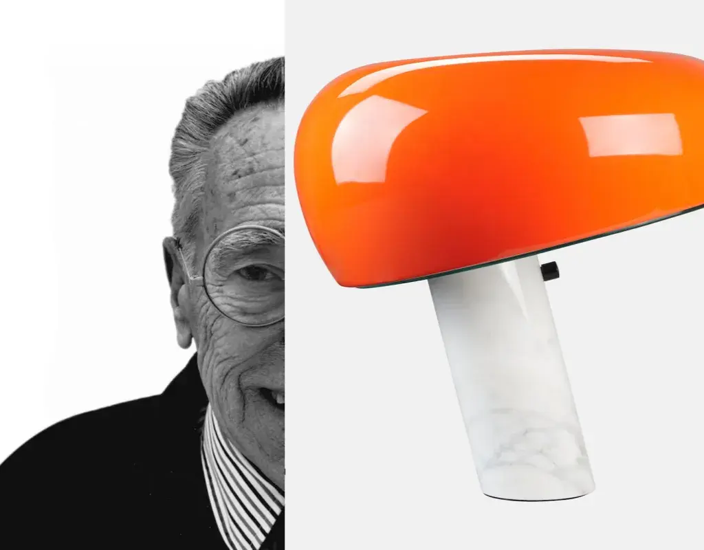 Cover foto voor Snoopy Table Lamp: De Tijdloze Elegantie van Achille Castiglioni's Meesterwerk