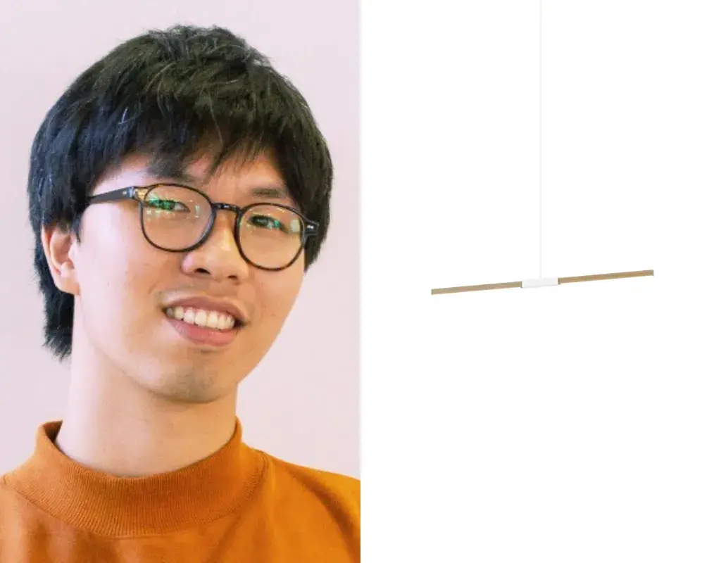 Cover foto voor Linear Wood Hanglamp van Stickbulb: Een Mix van Duurzaamheid en Simpliciteit