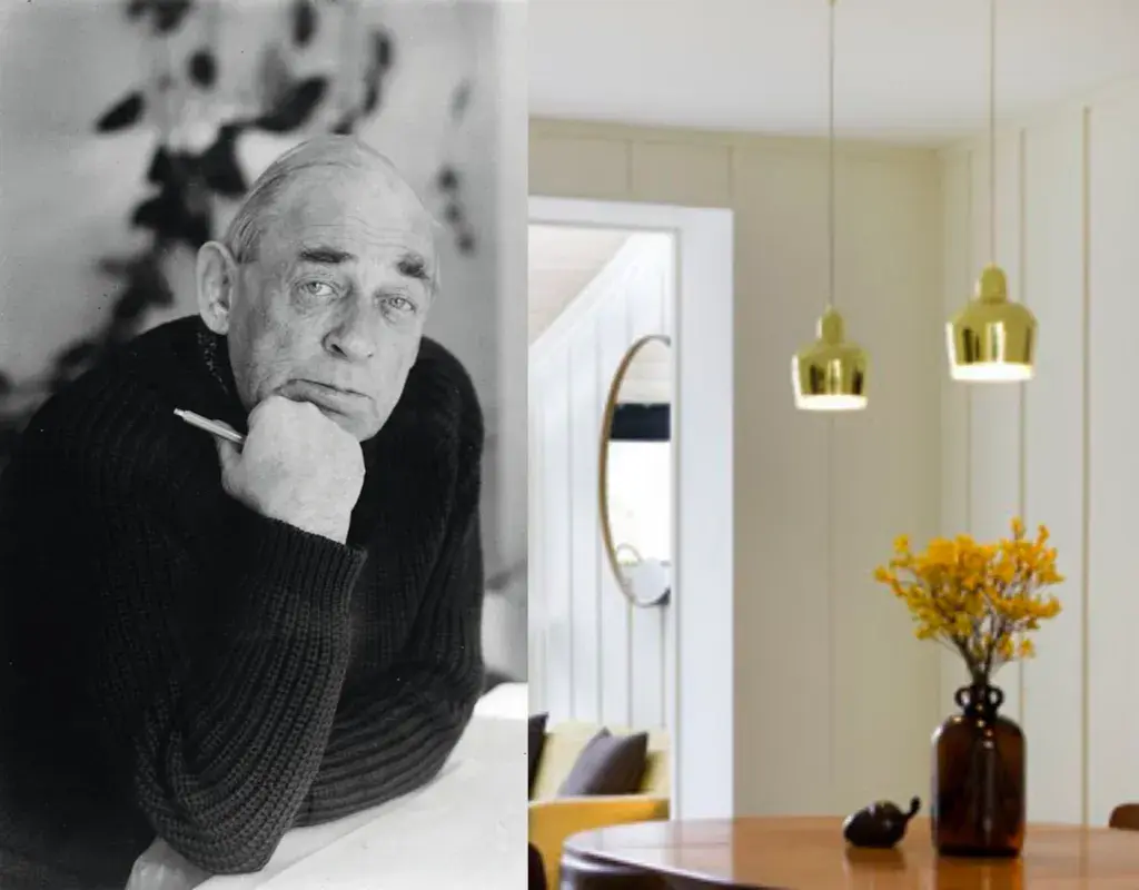 Cover foto voor Tijdloze Klasse: De Artek A330S Golden Bell Hanglamp van Alvar Aalto